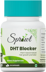 Sprowt DHT Blocker Plant-Based Natural Hair Growth Promoter Capsules