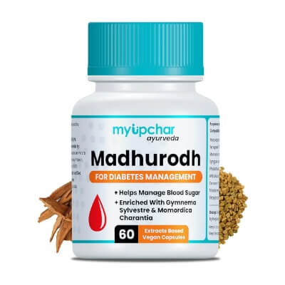 myUpchar Ayurveda Madhurodh Capsule For Sugar Control